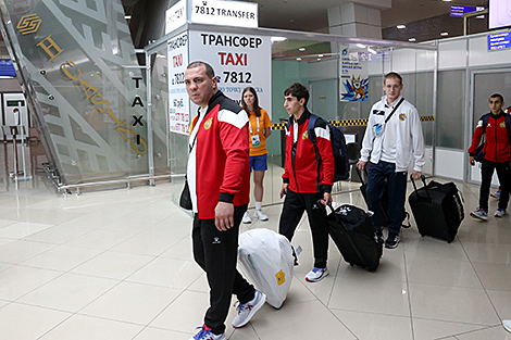 Team Armenia arrives in Belarus for 2023 CIS Games