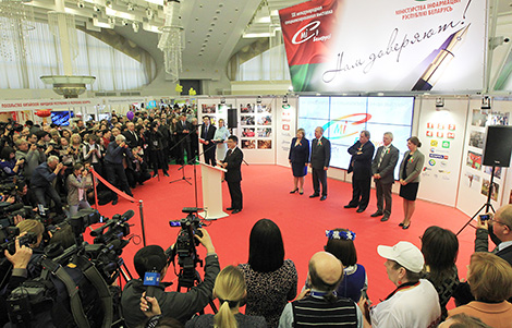 Cui Qiming: Mass Media in Belarus expo is popular with Chinese media