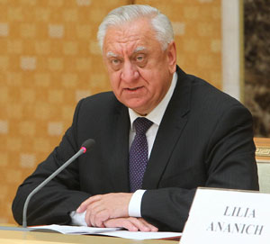 Myasnikovich: Belarus, Russia pursue coherent policy in international arena