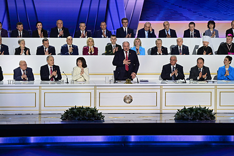 Lukashenko calls for nation’s unity as newly elected Belarusian People’s Congress chairman