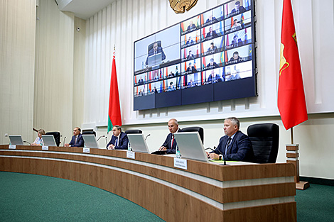 Belarus slams belligerence of Western neighbors