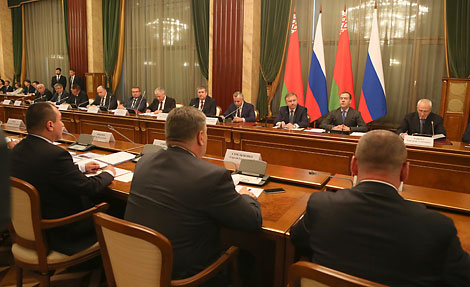 Medvedev: Belarus-Russia economic cooperation is on the rise