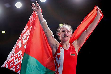 Белоруска Ванесса Колодинская завоевала золото на ЧЕ по женской борьбе в Риме