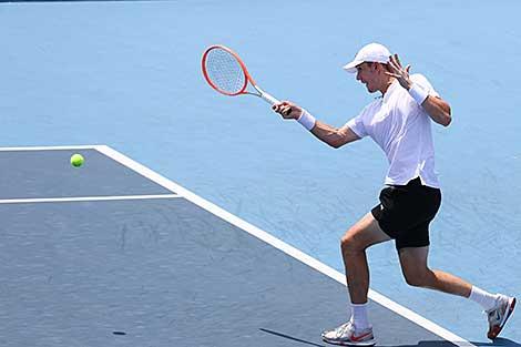 Белорус Егор Герасимов вышел в 1/8 финала теннисного турнира в Мюнхене