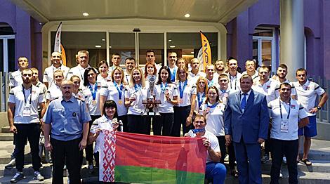 Сборная МВД Беларуси заняла третье место на III Всемирных полицейских играх