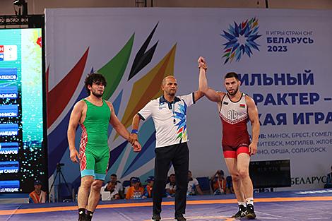 Белорусский борец Илья Битеев завоевал серебро II Игр стран СНГ