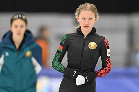 Белорусская конькобежка Полина Сивец завоевала серебро в масс-старте на Играх 