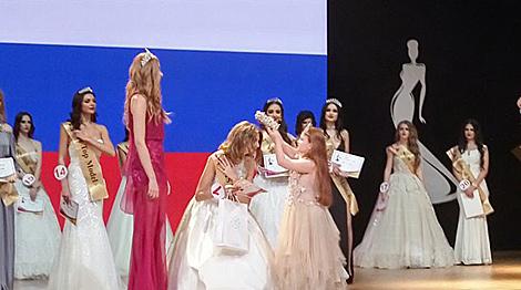 Анна Пономарева из Беларуси стала первой вице-мисс конкурса 