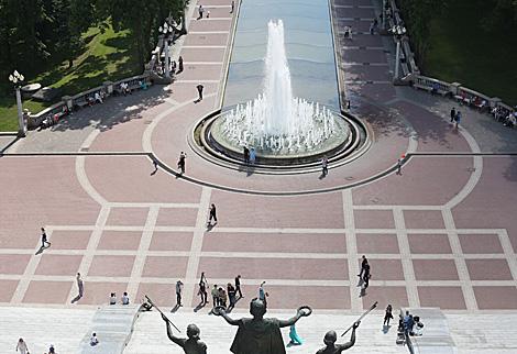 Сезон фонтанов откроется в Минске 26 апреля