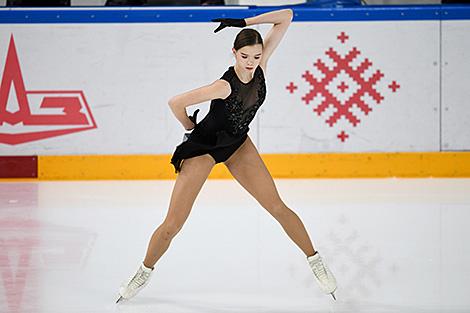 Белорусская фигуристка Виктория Сафонова выиграла турнир серии 