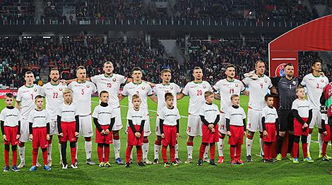 Футбольная сборная Беларуси занимает 87-е место в рейтинге ФИФА