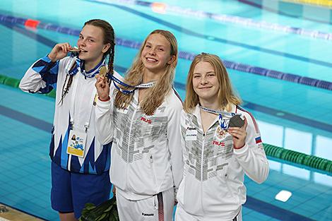 Белоруска Мария Пученкова взяла бронзу II Игр стран СНГ на стометровке кролем