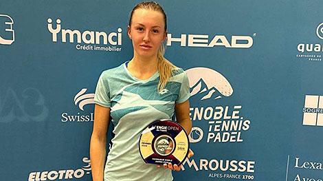 Фалей выиграла турнир ITF в Гренобле и поднялась на 48 мест в мировом рейтинге