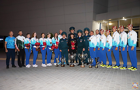 Белорусские команды стали победителями и призерами чемпионатов мира по пожарно-спасательному спорту