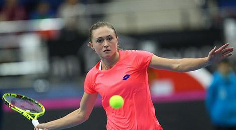Александра Саснович вышла в полуфинал теннисного турнира в Мельбурне