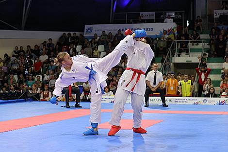 Белорусские каратисты завоевали четыре бронзы во второй день турнира II Игр стран СНГ