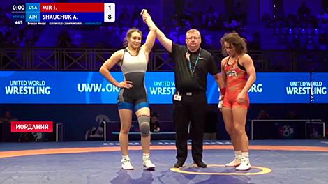Белоруска Алина Шевчук завоевала бронзу молодежного чемпионата мира по борьбе