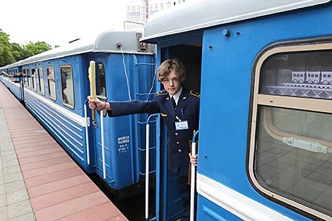 Детская железная дорога открыла сезон летних перевозок