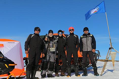 Белорусские полярники совершили наземный научный поход в малоисследованный район Антарктиды