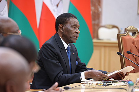 Президент Экваториальной Гвинеи заявил о готовности развивать реальную кооперацию с Беларусью