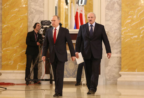 Путин: В белорусско-российских отношениях не осталось спорных вопросов