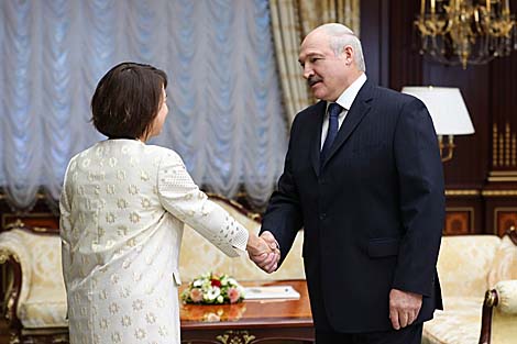 Лукашенко рассчитывает на поддержку Великобритании в развитии отношений Беларуси с США