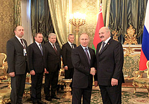 Путин: Россия высоко оценивает деятельность Беларуси в качестве председателя ЕАЭС