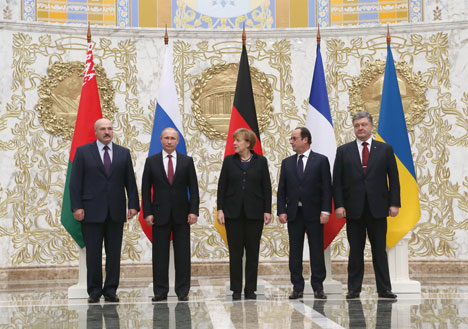 Олланд: Договоренности в Минске - это серьезная надежда на урегулирование ситуации в Украине
