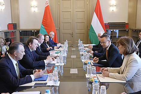Belarus’ FM completes visit to Hungary