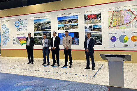 Great Stone Park, Jilin Shouxin Industry Group discuss cooperation in mechanical engineering