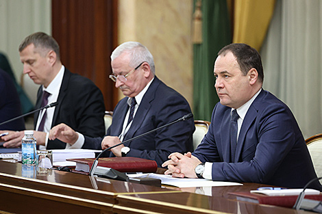 PM: Belarus and Russia have developed strategic response to Western sanctions