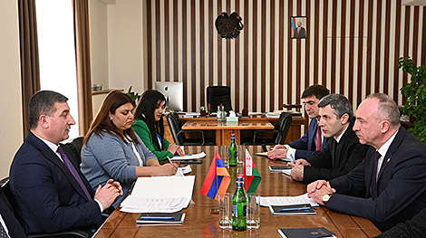 Belarus, Armenia discuss prospects of interregional ties