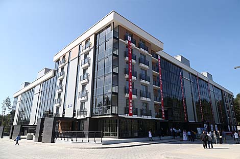 First residential house commissioned in China-Belarus industrial park Great Stone