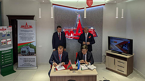 Belarusian MAZ opens aftersales service center in Uzbekistan