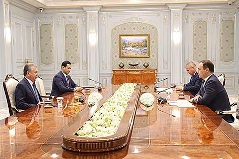 Belarusian PM meets with president of Uzbekistan