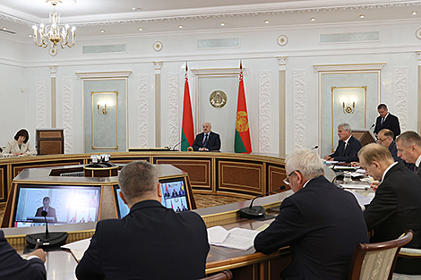 Lukashenko comments on cases of food sabotage