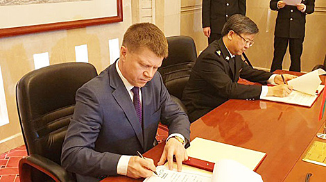 Belarus, China sign agreement to bolster safety of delivery chains