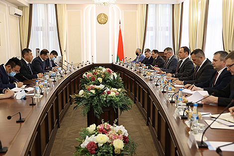 Golovchenko, China’s CITIC Construction discuss big projects in Belarus