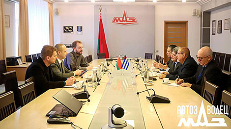 MAZ discusses plans to expand cooperation with Cuba