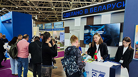 Белорусские предприятия нефтехимического комплекса представили продукцию на выставке в Москве
