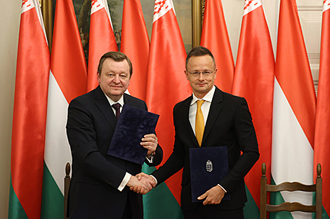 Алейник: Беларусь рассчитывает на наращивание торговли с Венгрией
