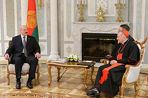 Лукашэнка: У Беларусі ўдаецца захоўваць міжканфесійны мір і ўзаемаразуменне