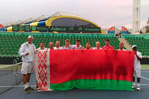 Беларускія тэнісісты перамаглі Латвію 4:1 у матчы Кубка Дэвіса