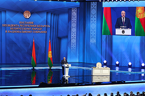Лукашэнка: тэма Паслання - умовы захавання суверэнітэту і незалежнасці