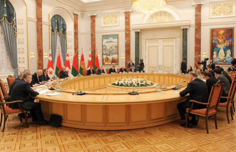 Лукашэнка: Супрацоўніцтва Беларусі і Грузіі набрала добрыя абароты па ўсіх напрамках