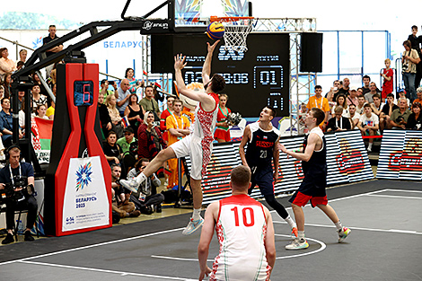 Беларусы выйгралі мужчынскі турнір па баскетболе 3х3 на II Гульнях краін СНД