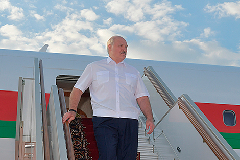 Лукашэнка прыбыў з візітам у Маскву