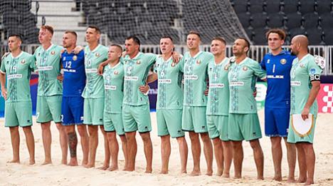 Беларусь увайшла ў топ-8 зборных сусветнага пляжнага футбола