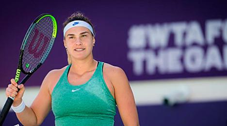 Арына Сабаленка стала першай фіналісткай турніру ў Абу-Дабі