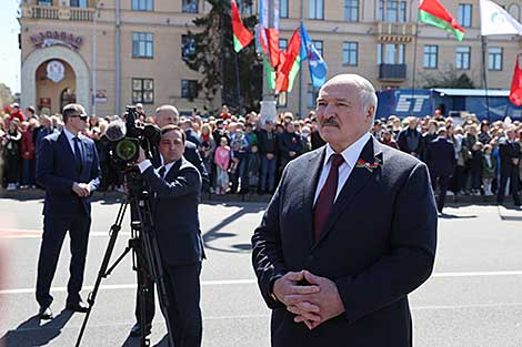 Лукашэнка: санкцыі нас загартоўваюць, мы вытрымаем